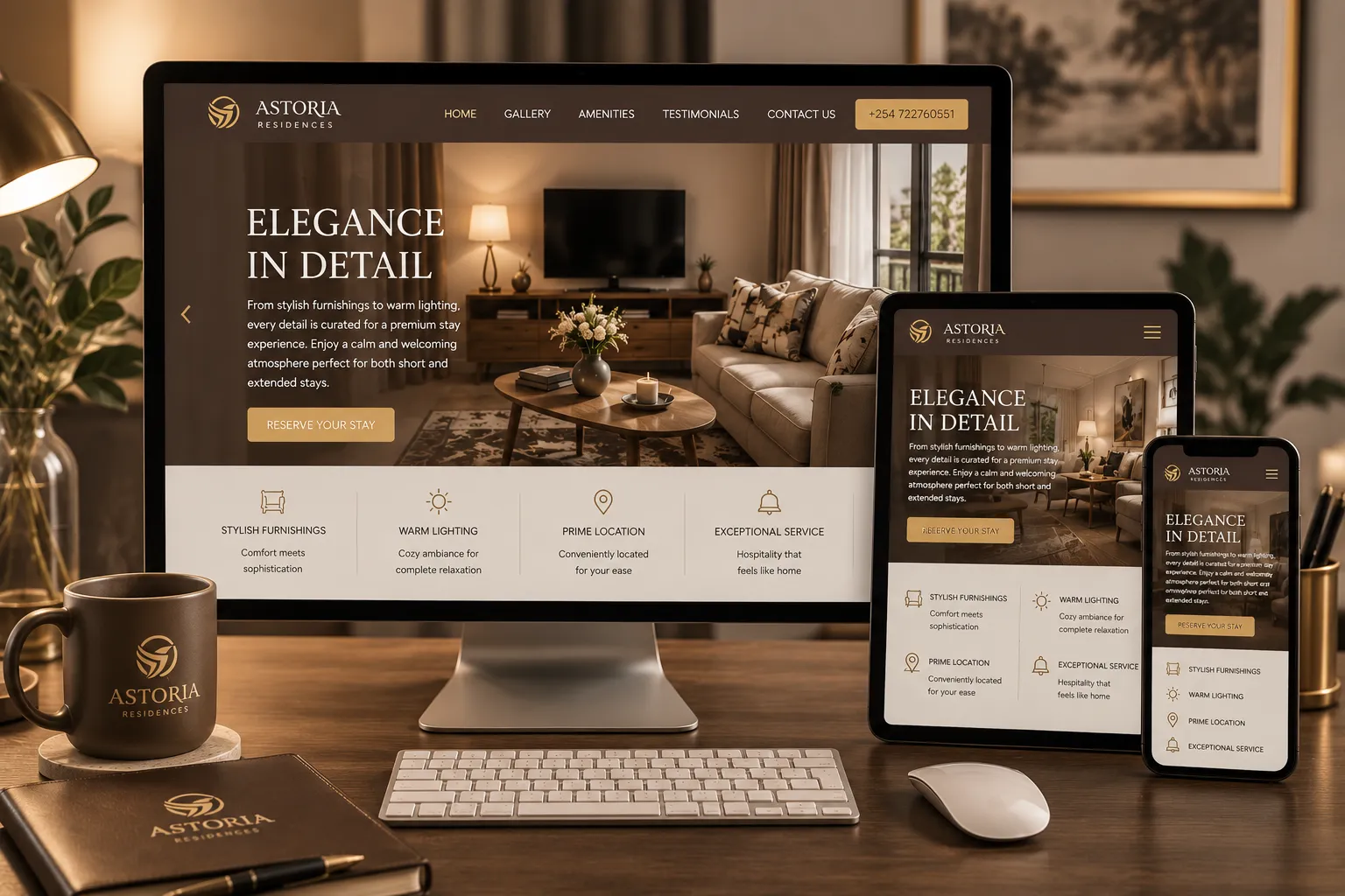 Professional website design by Yaidel